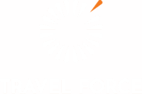 Travel Force logo for dark background
